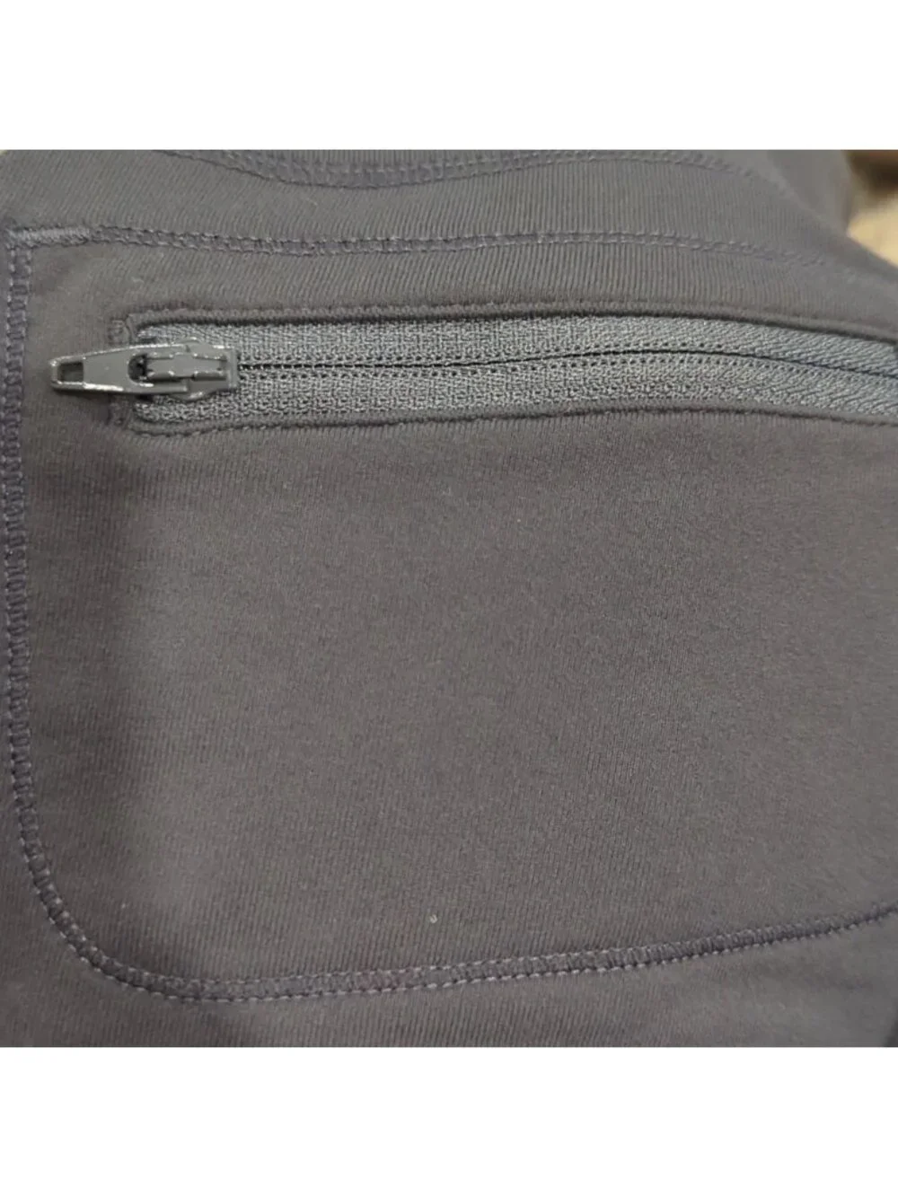 Lululemon Relaxed Fit Crop Charcoal Modal